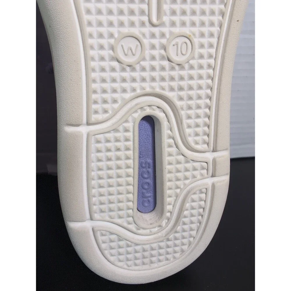 CROCS Women's In Motion LiteRide Pacer Sneakers Lavender Moon Size 10 EUC
